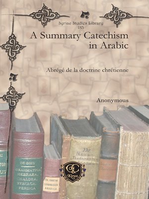 cover image of A Summary Catechism in Arabic